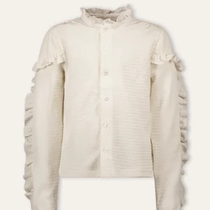 B.Nosy Babs Blouse White