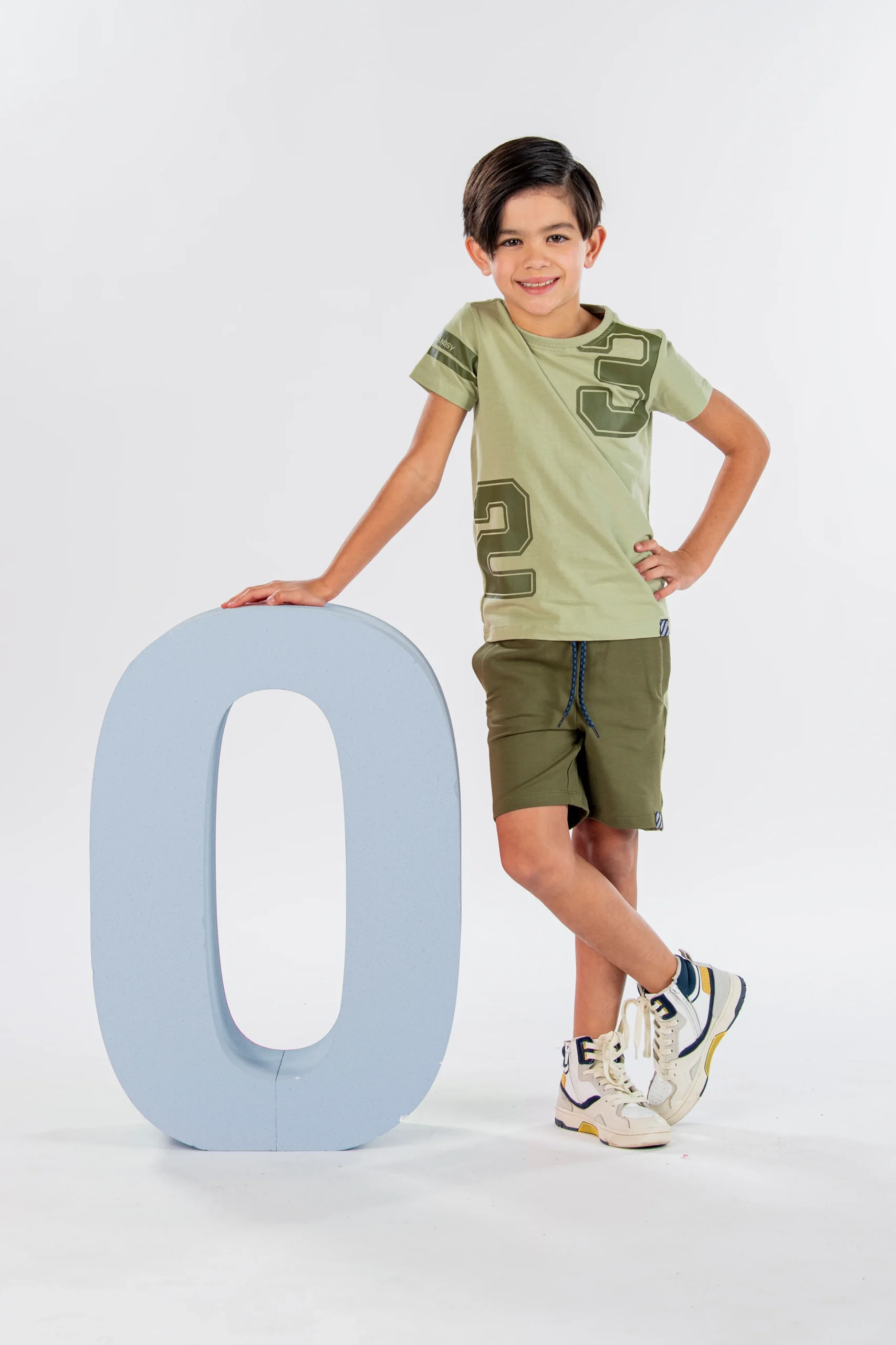 B.Nosy Phillyon Sweat Broek Army - Afbeelding 3