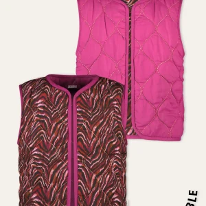 B.Nosy Ginny Gilet Print Paars