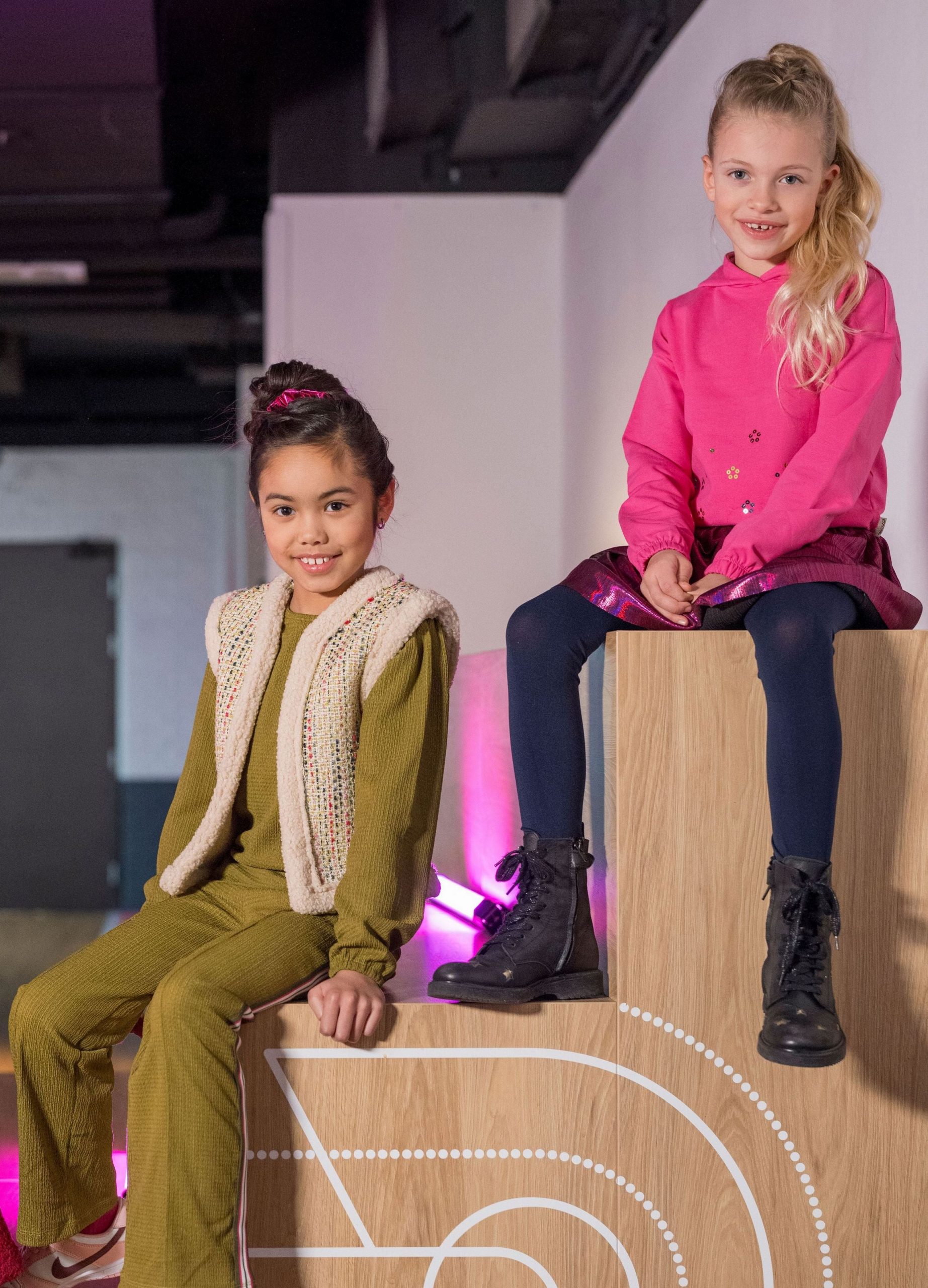 B.Nosy Gwen Gilet Groen - Afbeelding 3