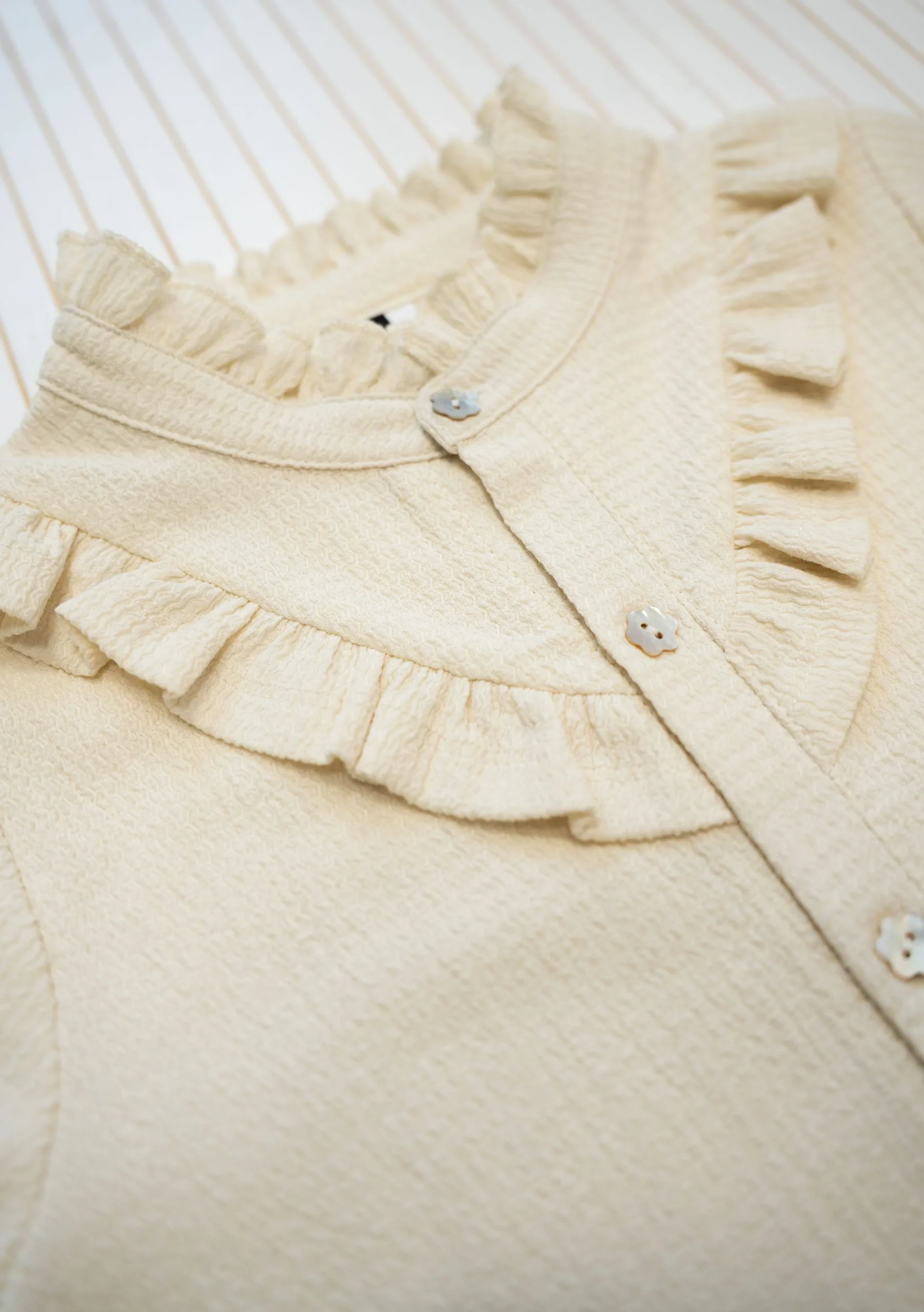 B.Nosy Beau Blouse Wit - Afbeelding 5