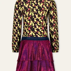 B.Nosy Daisy Jurk Print / Roze