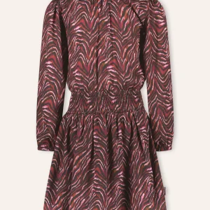 B.Nosy Dee Print Jurk Paars