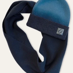 B.Nosy Aeden Muts + Sjaal Blauw