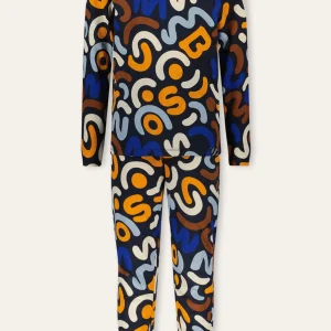 B.Nosy Zack Pyjama Print / Blauw