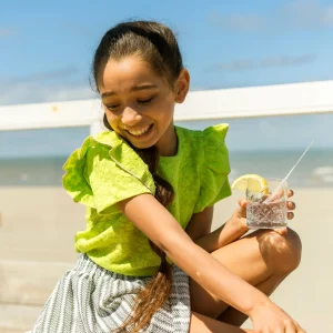 B.Nosy T-shirt Blake groen Lemon