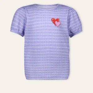 B.Nosy T-shirt Tischa paars Cherry