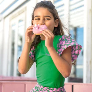 B.Nosy T-shirt Thessa donker groen Twirling