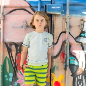 B.Nosy T-shirt Tony lichtgrijs Surf