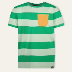 B.Nosy T-shirt Timmy groen Smiley Icegreen