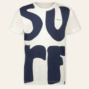 B.Nosy T-shirt Timmy wit Surf cotton
