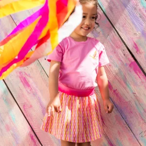 B.Nosy Mini's jurk Dorsi roze Mesmerized