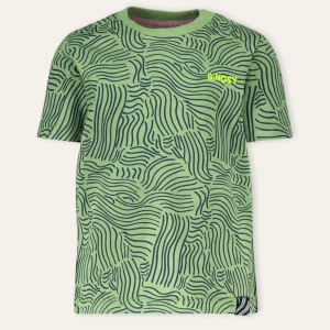 B.Nosy Mini's T-shirt Timmy groen Surf