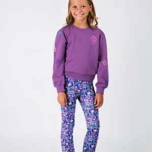 Phoebe Flared Broek Bloemen Roze