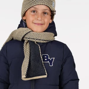 Adrian Sjaal en Muts Blauw