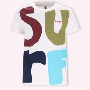 Timmy T-Shirt wit splashed