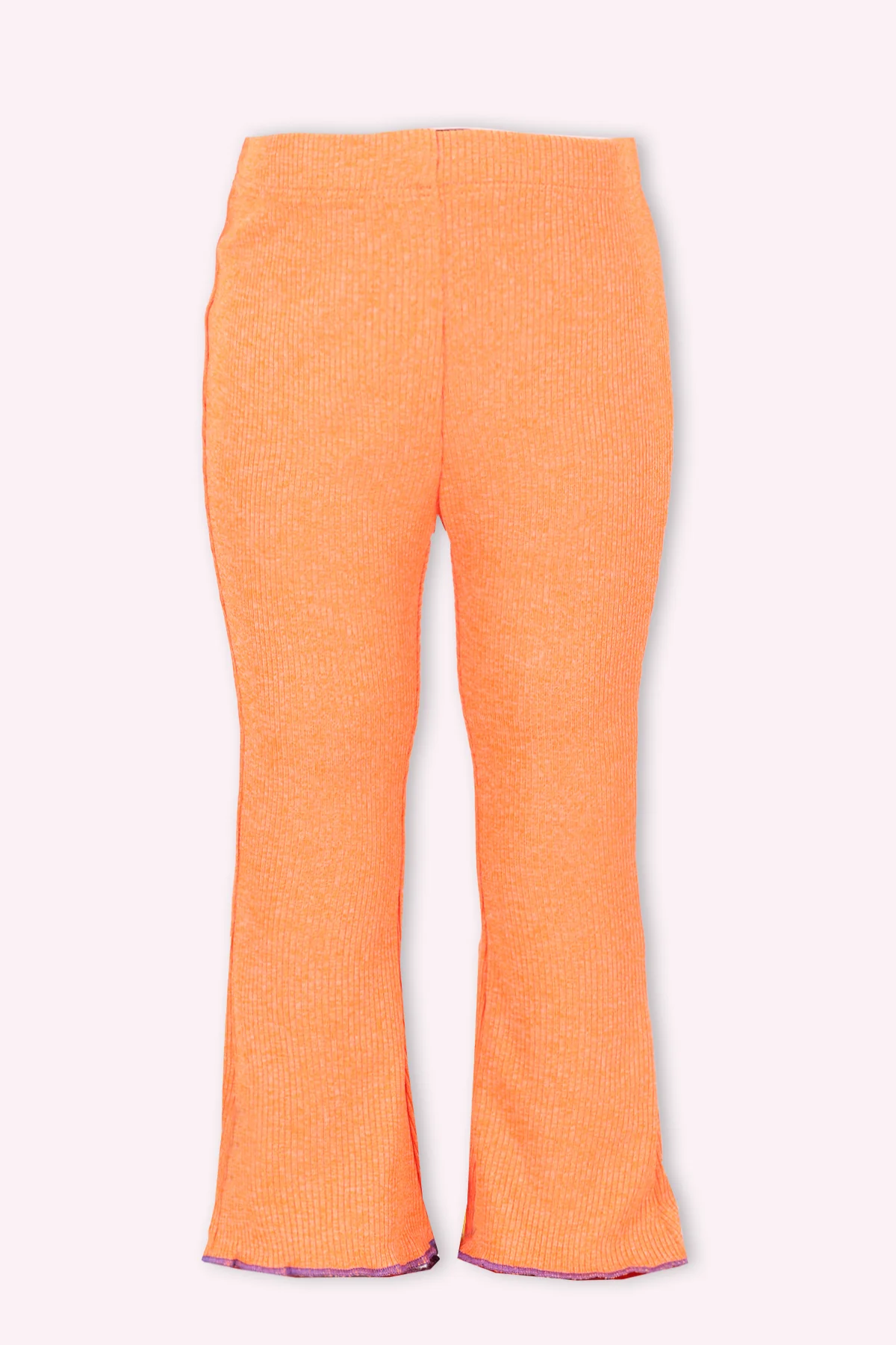 Pina mini flared broek koraal - Afbeelding 4