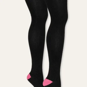 Mia B.Nosy girls glitter thight Black