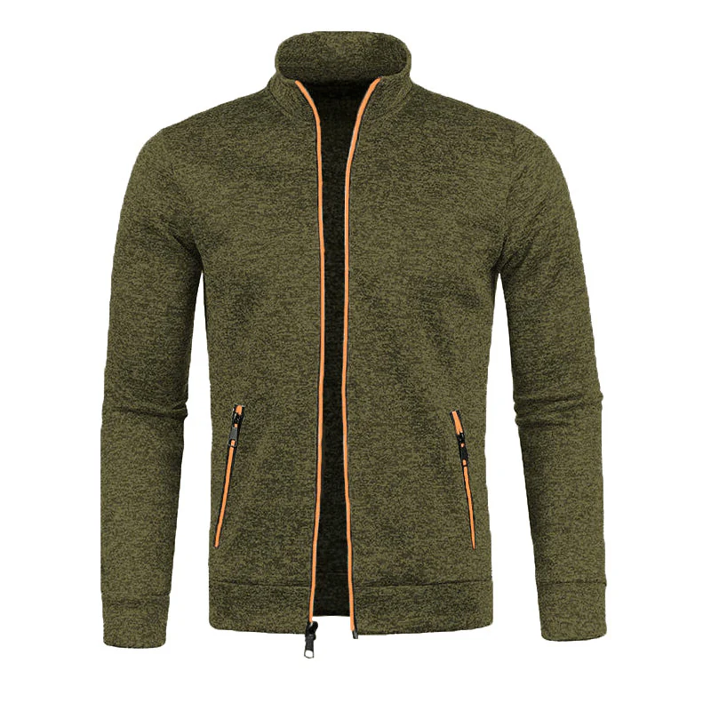 Heren Fleece Vest – Warm Fleece Vest Heren Met Rits - Afbeelding 5